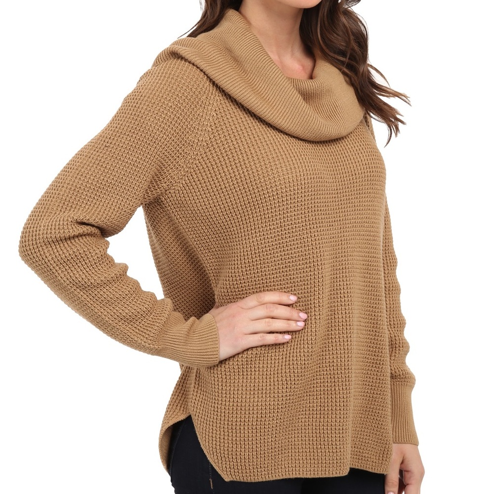 COPY - Michael Kors Camel Cowl Neck Sweater